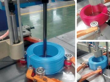 CH1246B 全自動(dòng)成圈扎繩機(jī)